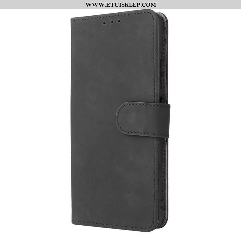 Etui Folio do Poco M4 Pro 5G Dotyk Skóry